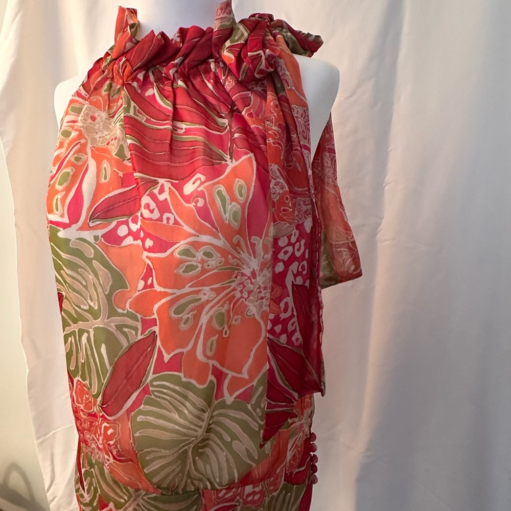 Etcetera Multicolor Floral Scarf